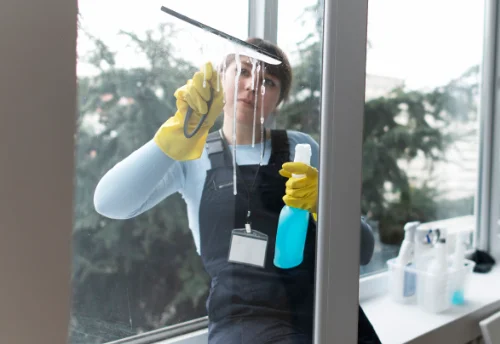 Nettoyage de vitres intérieures et extérieures à Saint-Prim